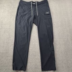 Anetik Pants Adult Size 34W 31L Black Active Athletic Sweatpants Casual Men's
